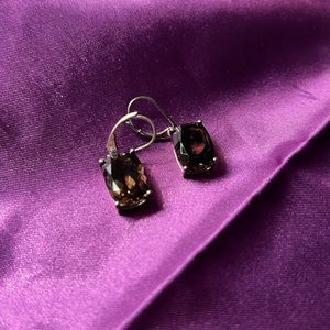 Quartz earrings